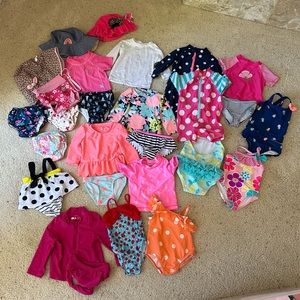 Baby Girl Bathing Suits 0-6 months